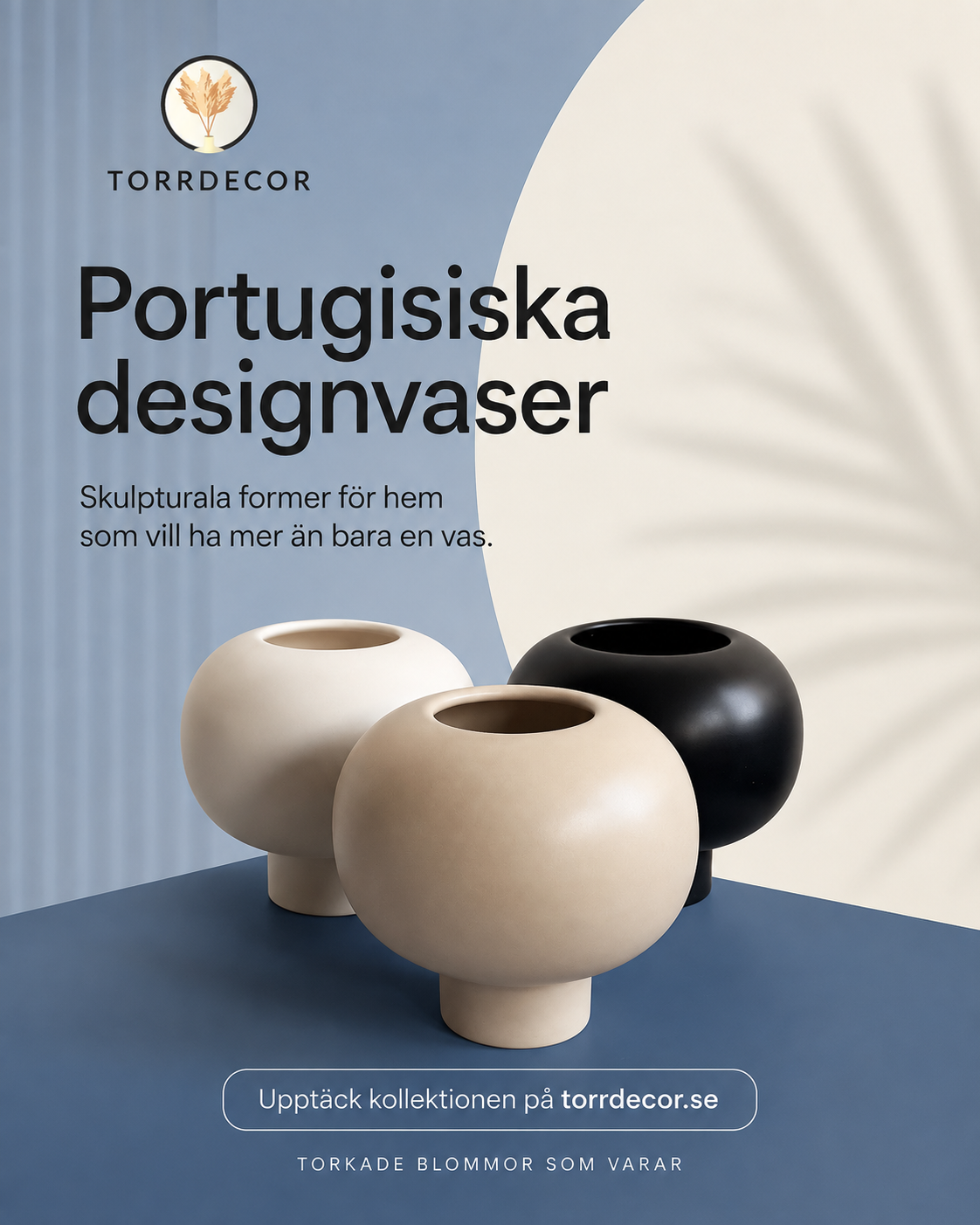 Annons för Torrdecor med torkade växter